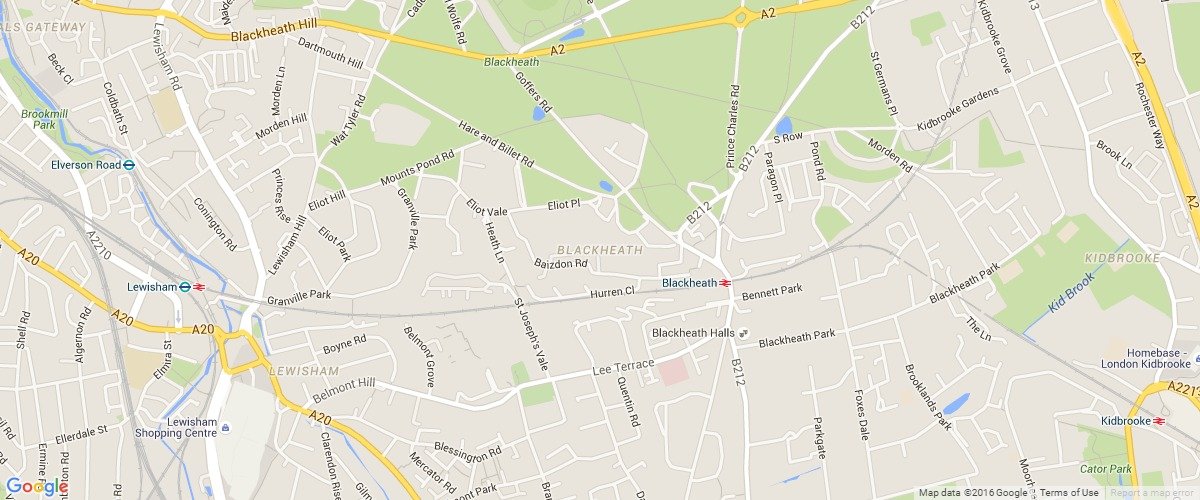 Blackheath-map