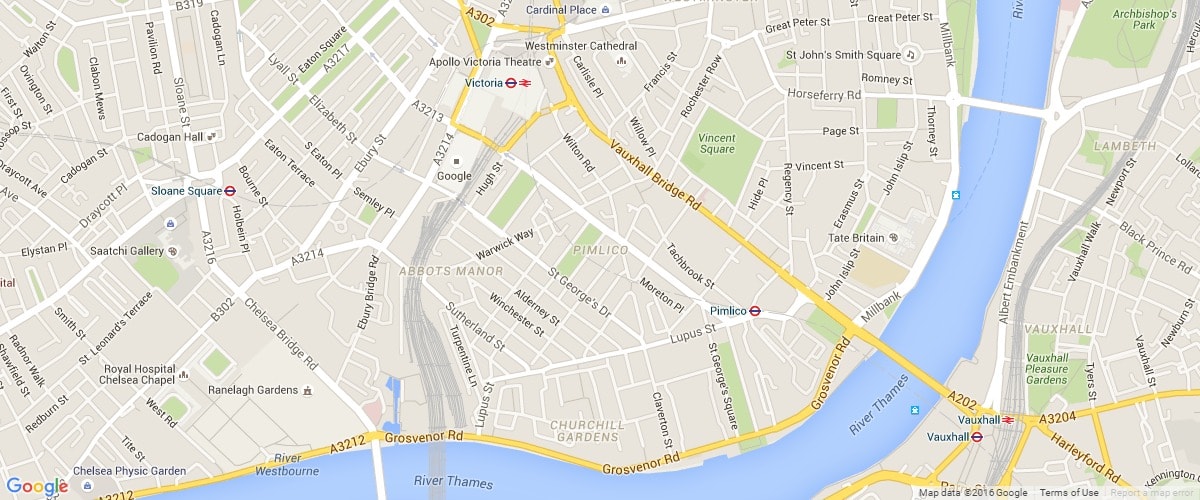 Pimlico-map