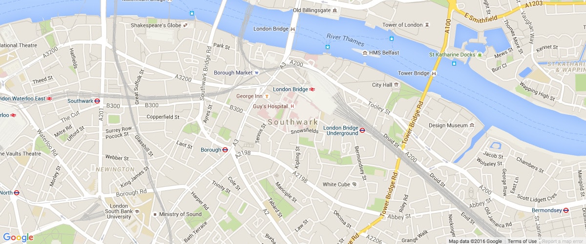 Southwark-map