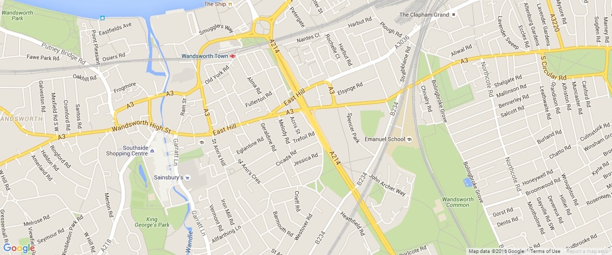 Wandsworth-map